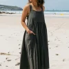 Dresses*Finisterre Havos Hemp Sun Dress Olive