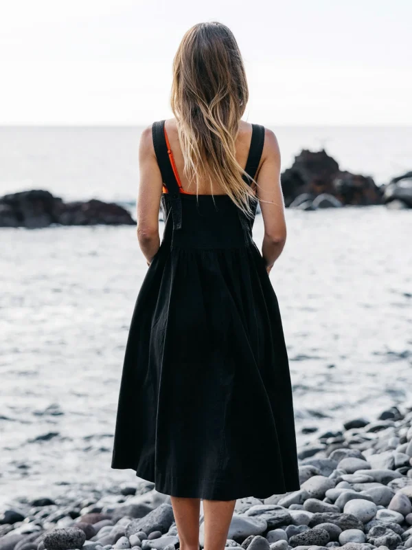 Dresses*Finisterre Havos Hemp Sun Dress Black