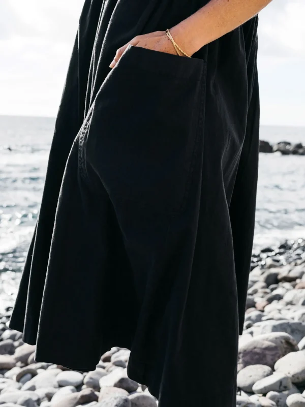 Dresses*Finisterre Havos Hemp Sun Dress Black