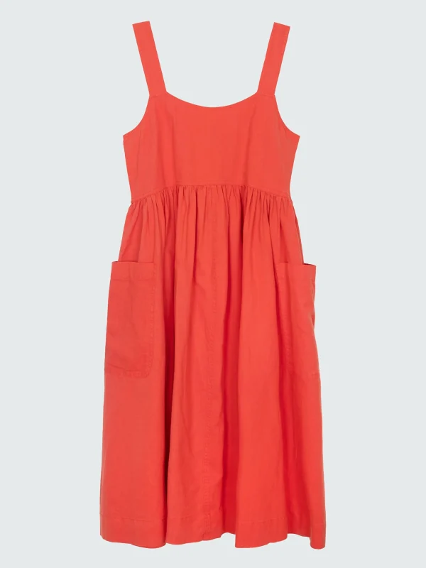 Dresses*Finisterre Havos Hemp Sun Dress Paprika