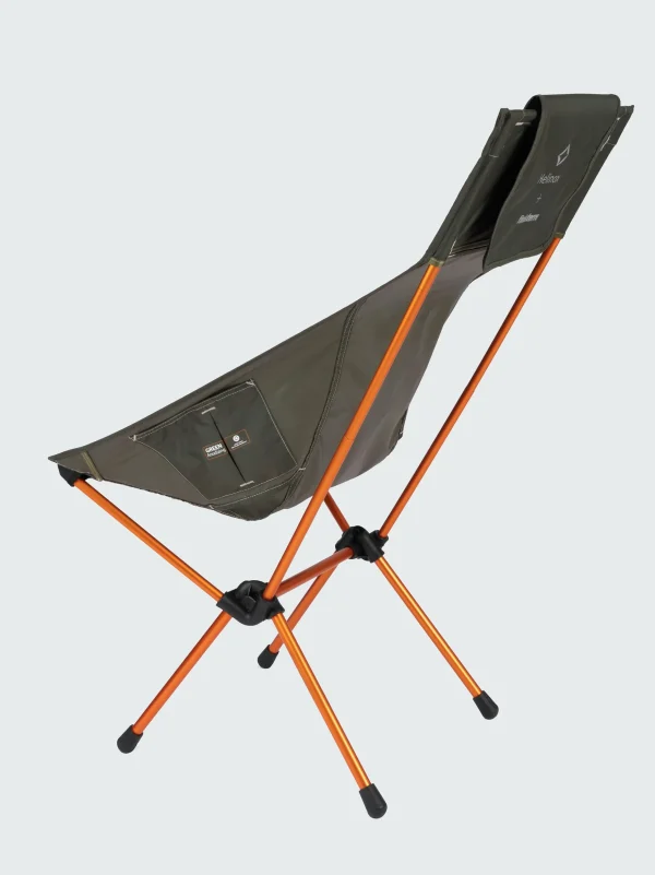 Outdoor Accessories*Finisterre Helinox + High Back Camp Chair Olive/Flame