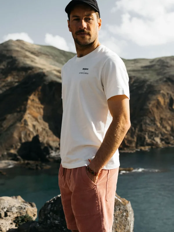 T-Shirts*Finisterre Hunros Jorna T-Shirt Ecru