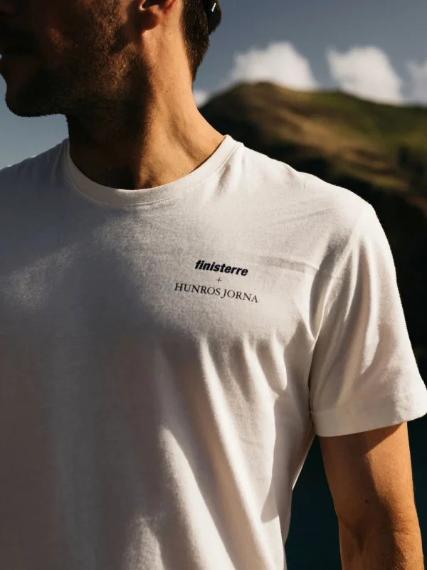 T-Shirts*Finisterre Hunros Jorna T-Shirt Ecru