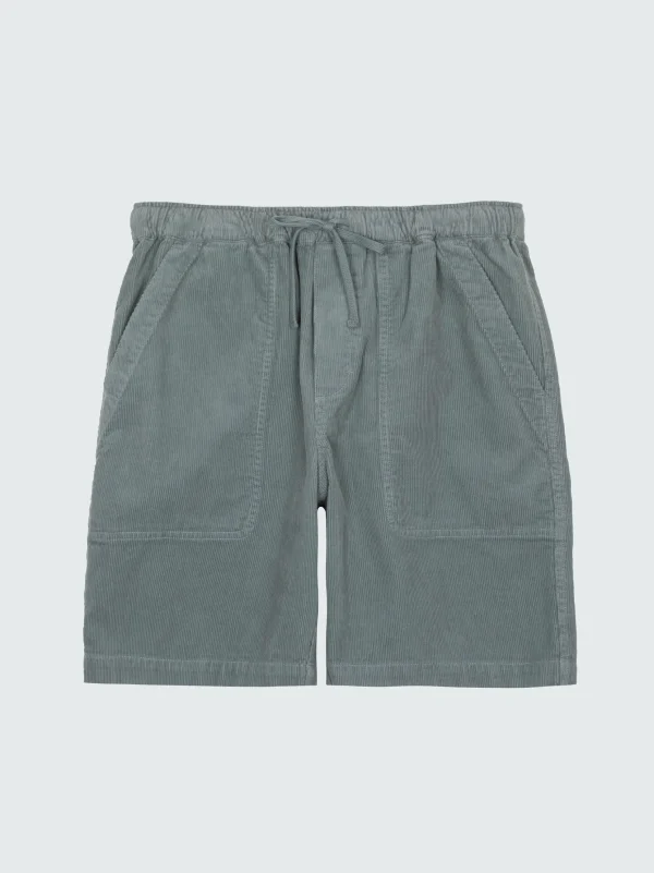 Shorts*Finisterre Jetty Cord Shorts Deep Sea