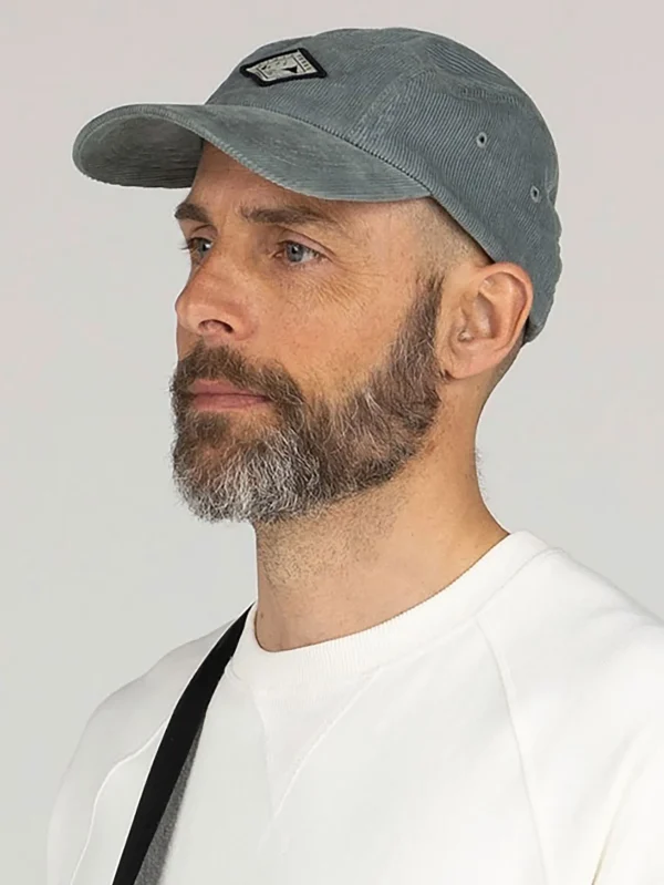 Hats, Caps & Beanies*Finisterre Jetty Diamond Cord Cap Deep Sea