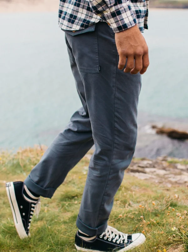 Trousers & Jeans*Finisterre Koerner Trouser Airforce Blue