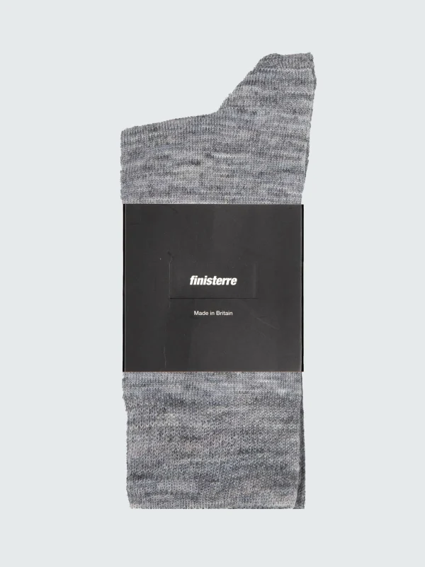 Socks*Finisterre Last Long Original Sock Grey Marl