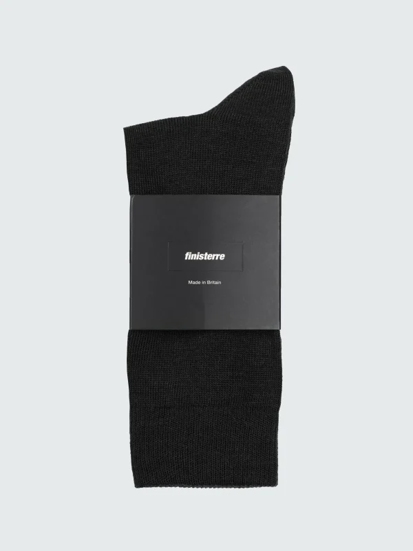 Socks*Finisterre Last Long Original Sock Black