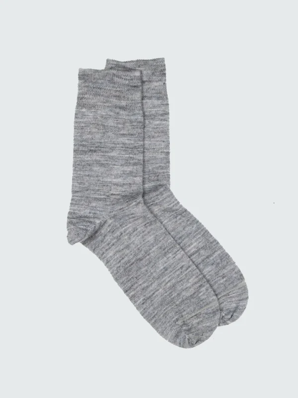 Socks*Finisterre Last Long Original Sock Grey Marl