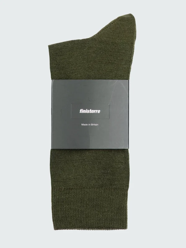 Socks*Finisterre Last Long Original Sock Khaki