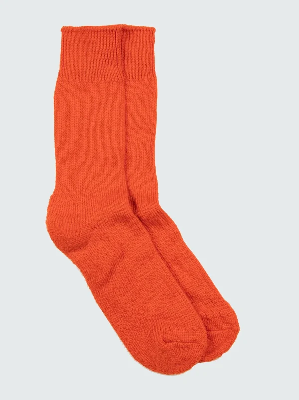 Socks*Finisterre Last Long Ribbed Sock Dark Flame