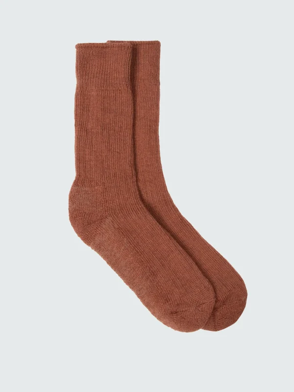 Socks*Finisterre Last Long Ribbed Sock Malva