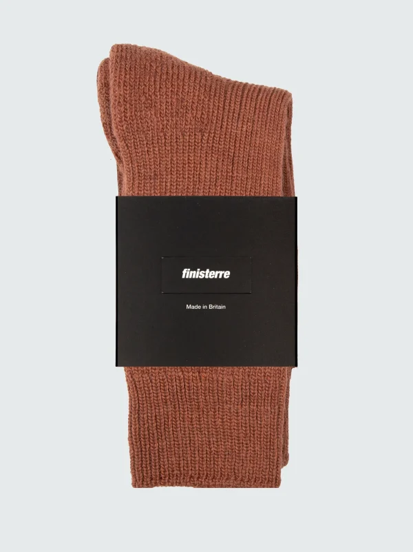 Socks*Finisterre Last Long Ribbed Sock Malva