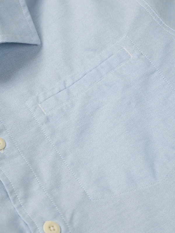 Shirts*Finisterre Line Shirt Sky