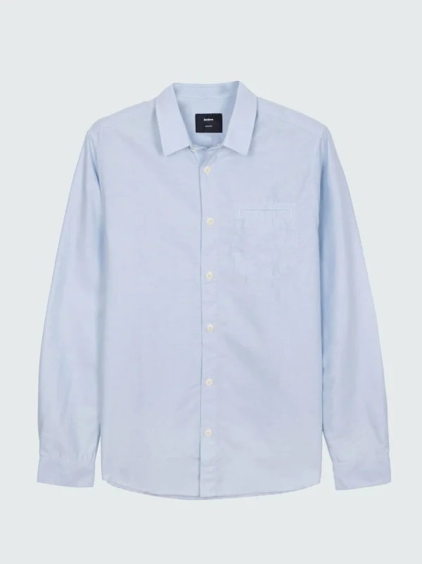 Shirts*Finisterre Line Shirt Sky