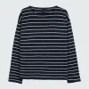 Tops & T-Shirts*Finisterre Mariner Long Sleeve T-Shirt Navy / Ecru