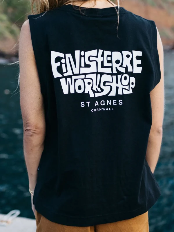 Tops & T-Shirts*Finisterre Meskel Workshop Vest Black