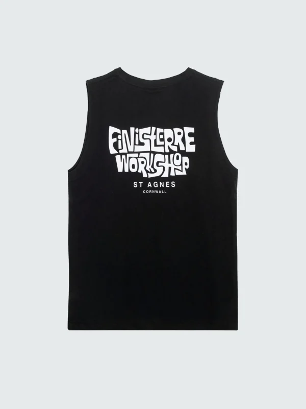 Tops & T-Shirts*Finisterre Meskel Workshop Vest Black