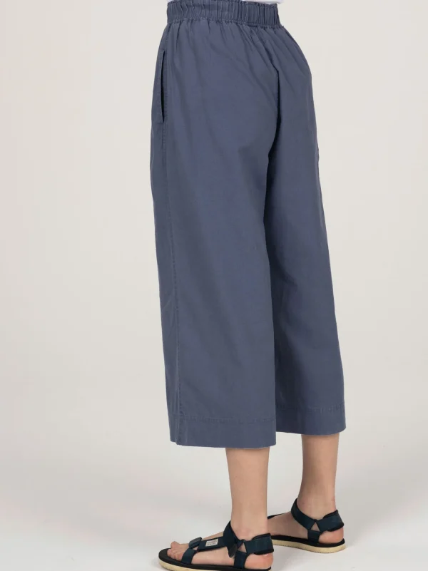 Trousers & Jeans*Finisterre Morva Hemp Culottes Washed Indigo