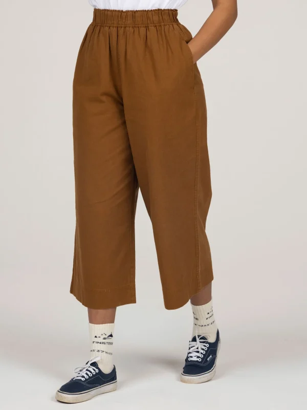 Trousers & Jeans*Finisterre Morva Hemp Culottes Sable