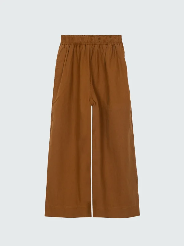 Trousers & Jeans*Finisterre Morva Hemp Culottes Sable