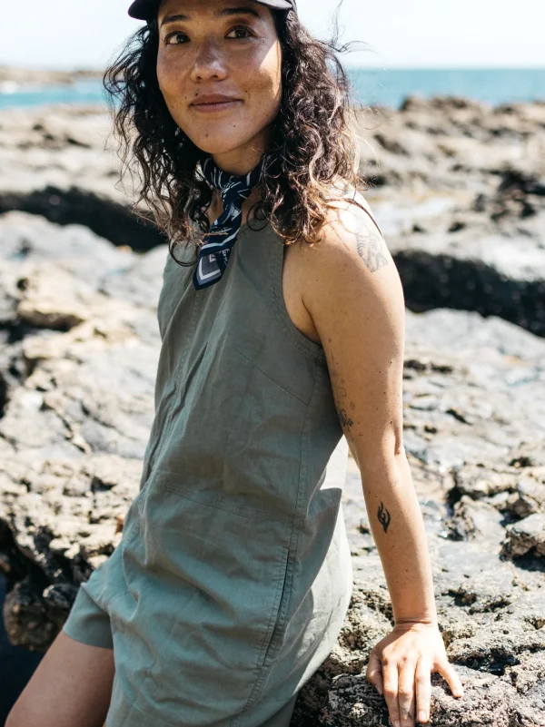 Dungarees & Jumpsuits*Finisterre Morva Hemp Playsuit Seaspray