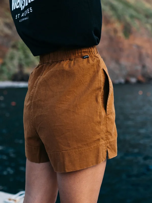 Shorts*Finisterre Morva Hemp Shorts Sable