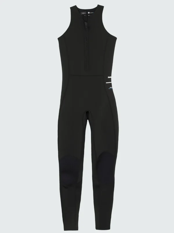 Wetsuits*Finisterre Nieuwland 2E Yulex® Long Jane Swimsuit Black