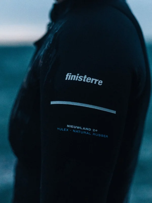 Wetsuits*Finisterre Nieuwland 2E Yulex® Long Sleeve Top Black