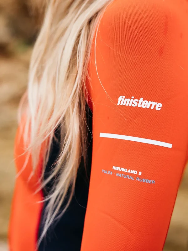 Swimwear & Bikinis*Finisterre Nieuwland 2E Yulex® Long Sleeve Top Flame / Ink