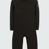 Swimwear*Finisterre Nieuwland 2E Yulex® Long Sleeve Shorty Wetsuit Black