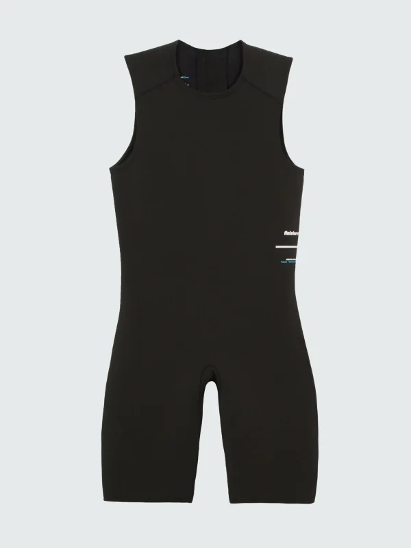 Wetsuits*Finisterre Nieuwland 2E Yulex® Sleeveless Shorty Wetsuit Black