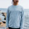 Sweatshirts & Hoodies*Finisterre Otis Towelling Crew Sweatshirt Sky