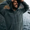 Sweatshirts & Hoodies*Finisterre Otis Towelling Hoodie Deep Sea