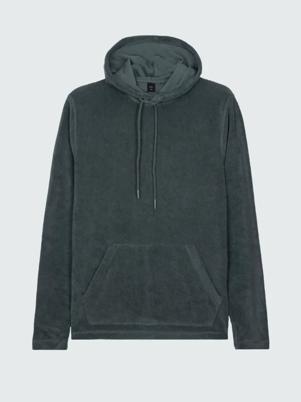 Sweatshirts & Hoodies*Finisterre Otis Towelling Hoodie Deep Sea