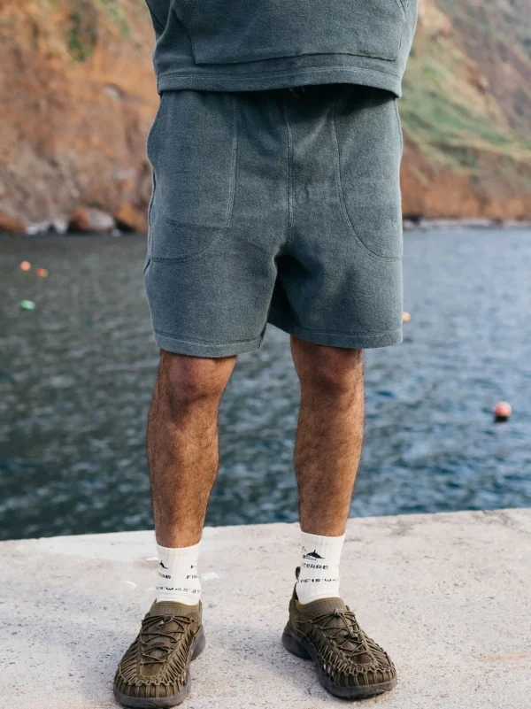 Trousers & Jeans*Finisterre Otis Towelling Shorts Deep Sea