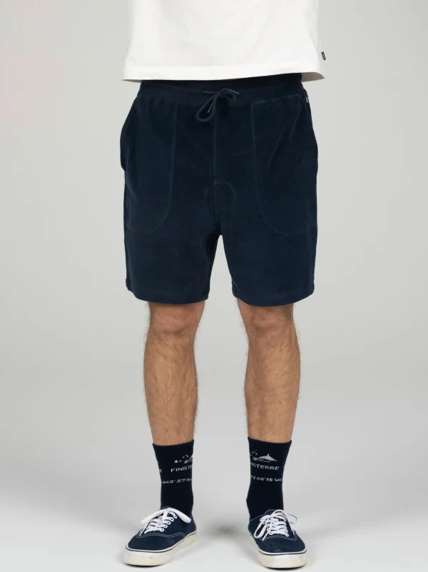 Shorts*Finisterre Otis Towelling Shorts Navy