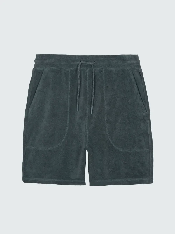 Shorts*Finisterre Otis Towelling Shorts Deep Sea