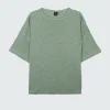 Tops & T-Shirts*Finisterre Riviera Linen T-Shirt Seaspray