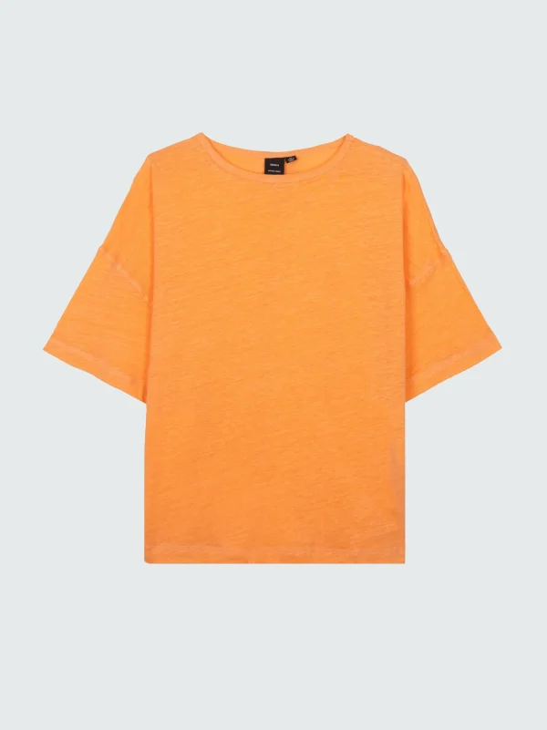 Tops & T-Shirts*Finisterre Riviera Linen T-Shirt Sunset