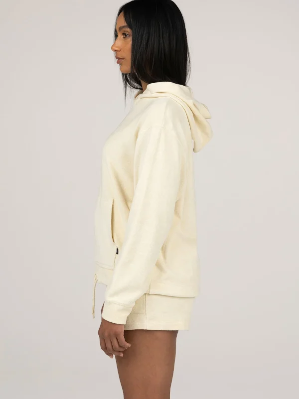 Sweatshirts & Hoodies*Finisterre Robeston Towelling Hoodie Ecru