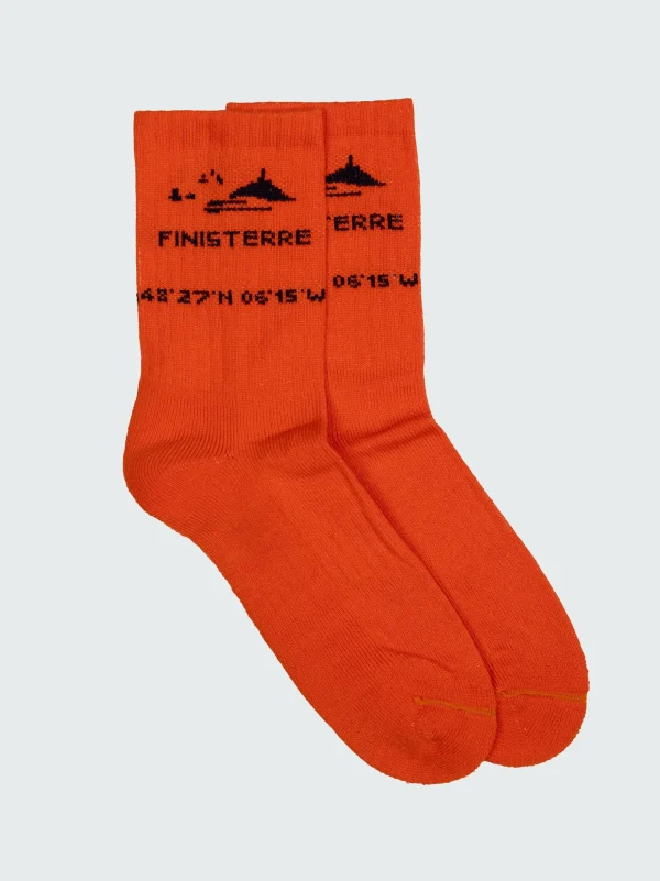 Socks*Finisterre Rossby Sports Sock Flame / Navy