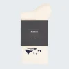 Socks*Finisterre Rossby Sports Sock Ecru/Navy