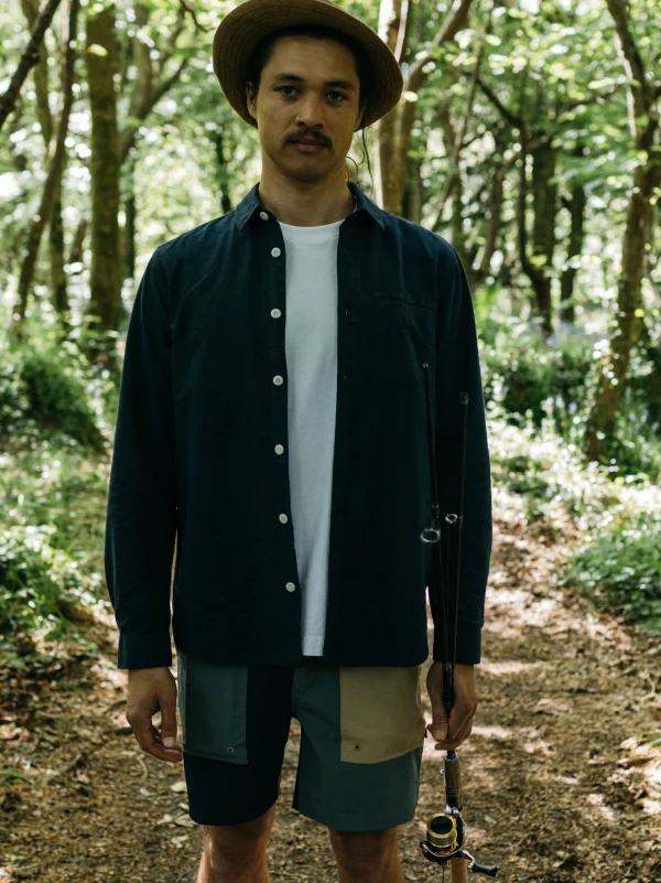 Shirts*Finisterre Skyline Shirt Navy