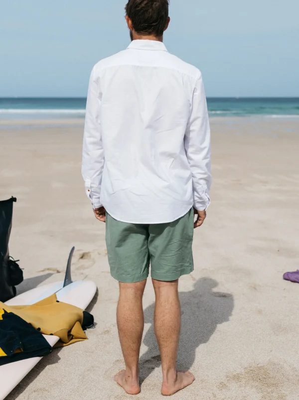 Shirts*Finisterre Skyline Shirt White