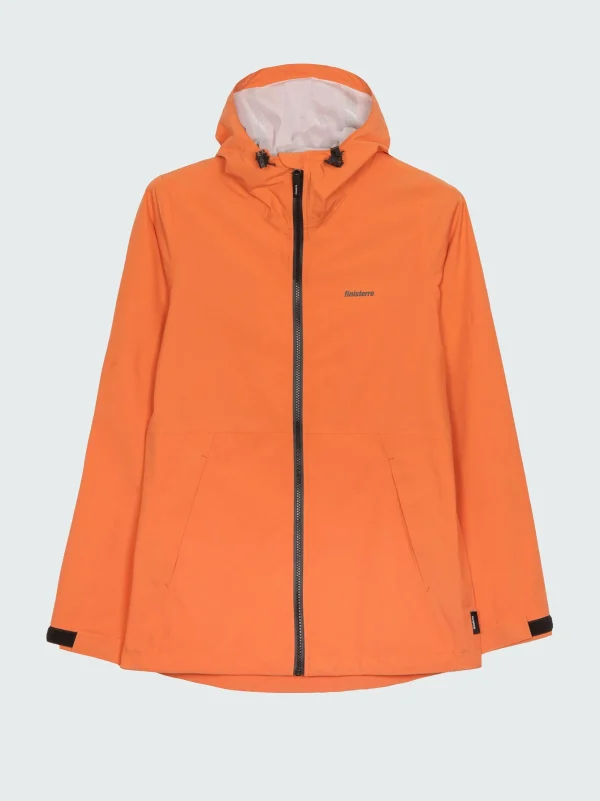 Jackets*Finisterre The Rainbird Waterproof Jacket Papaya