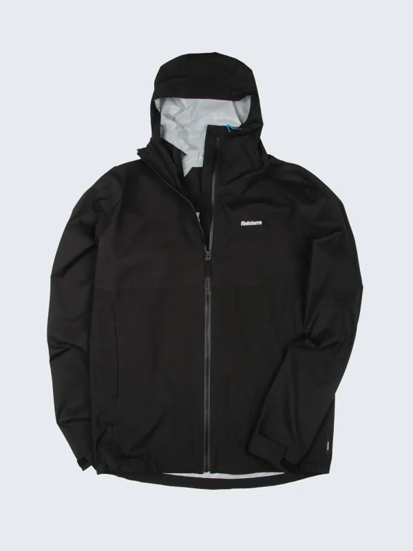 Jackets*Finisterre The Rainbird Waterproof Jacket Black