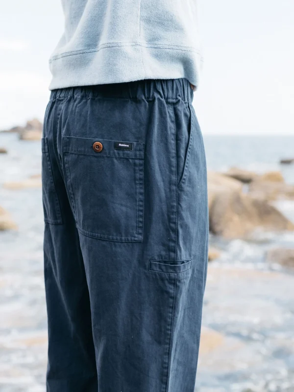 Trousers & Jeans*Finisterre Tonkin Drawcord Trouser Navy