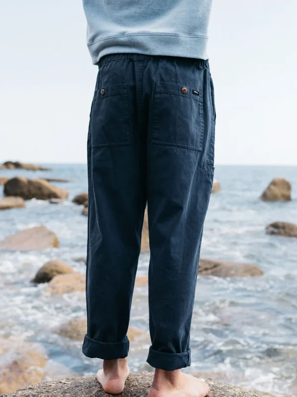 Trousers & Jeans*Finisterre Tonkin Drawcord Trouser Navy