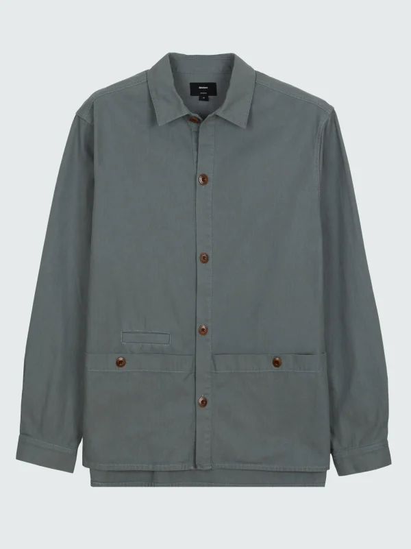 Shirts*Finisterre Tonkin Work Shirt Deep Sea